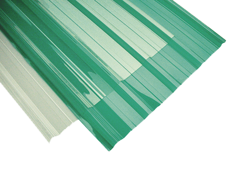 angular and circular pc corrugate sheet 